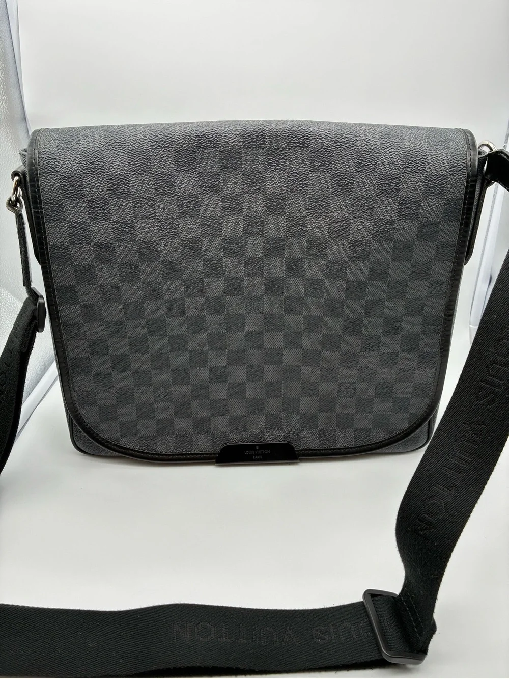 Louis Vuitton Daniel graphite crossbody messenger bag